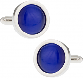 Bold Blue Cufflinks