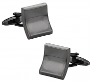 Gun Metal Square Cufflinks