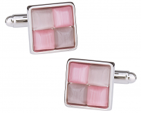 Unique Pink Purple Cufflinks