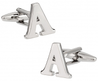 Letter "A" Cufflinks