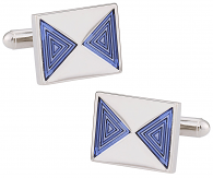 Elegant Purple Cufflinks