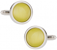 Bold Yellow Cufflinks