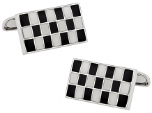 Checkered Cuff links