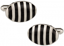 Vertigo Cufflinks in Black