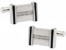 Stainless Cable Cufflinks