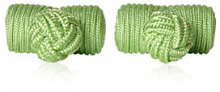 Green Knot Cufflinks