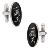 Triathlon Cufflinks